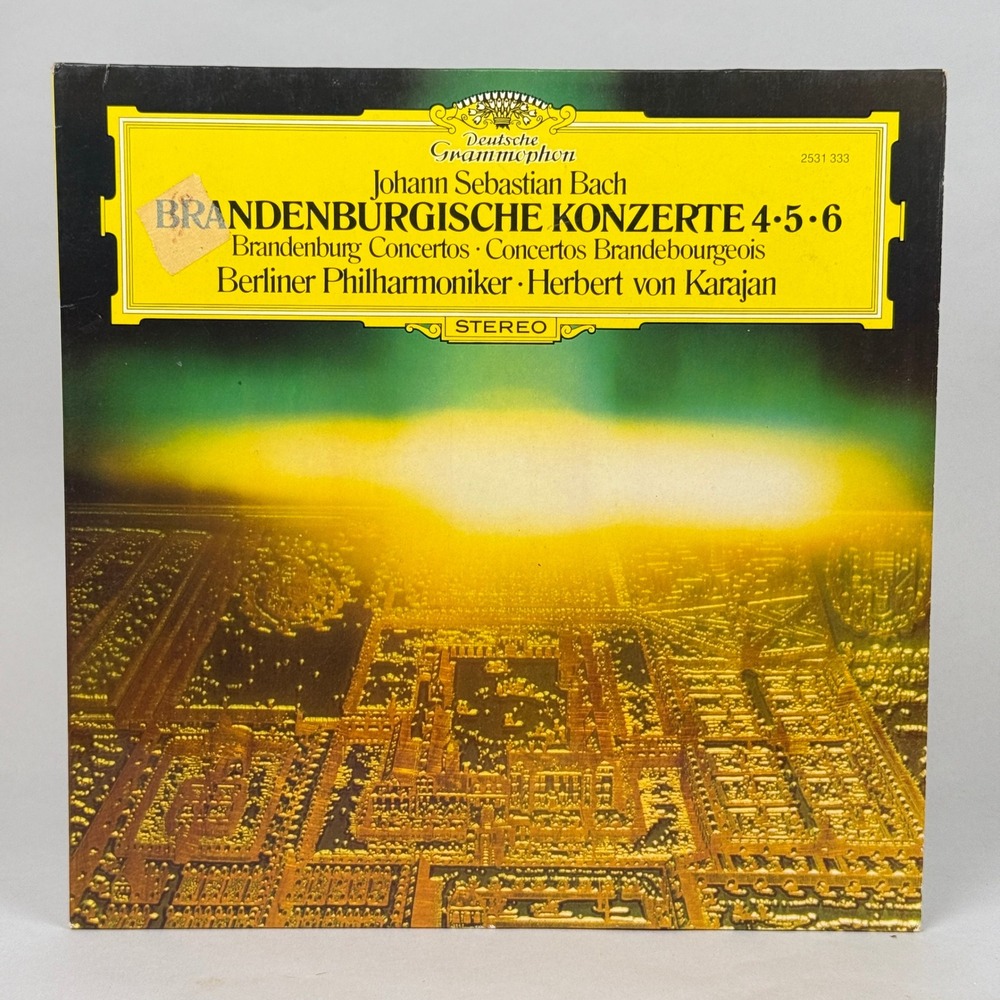J.S.Bach Brandenburg Concertos Deutsche Grammophon " Vinyl LP 1980 - NEAR MINT